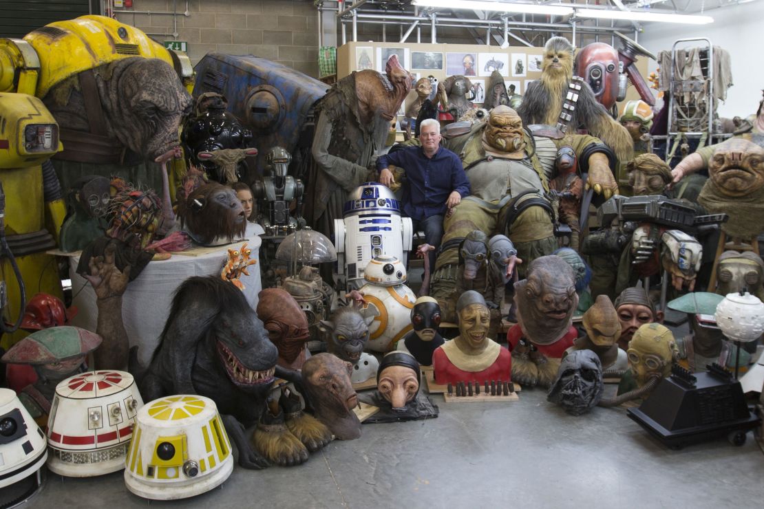 Neal Scanlan and his creations for "The Force Awakens."