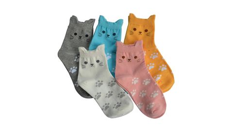 underscored socks