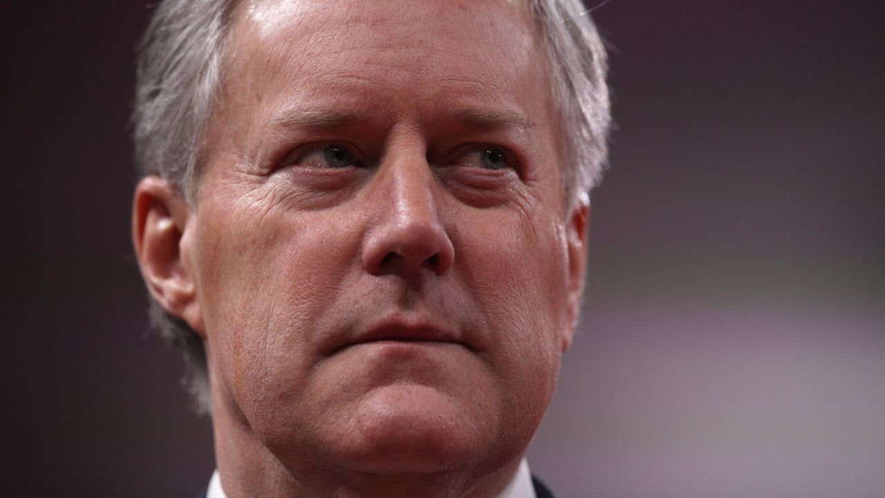 U.S. Rep. Mark Meadows (R-NC) speaks during CPAC 2019 February 28, 2019 in National Harbor, Maryland. The American Conservative Union hosts the annual Conservative Political Action Conference to discuss conservative agenda.  