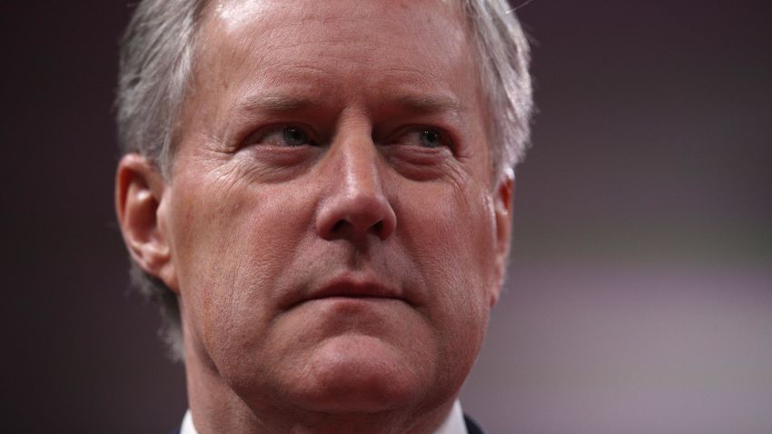 U.S. Rep. Mark Meadows (R-NC) speaks during CPAC 2019 February 28, 2019 in National Harbor, Maryland. The American Conservative Union hosts the annual Conservative Political Action Conference to discuss conservative agenda.