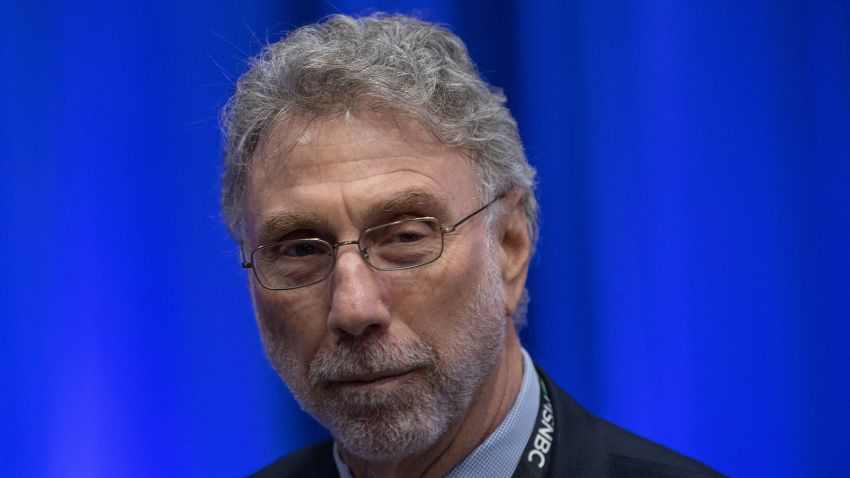 Marty Baron, executive editor of the Washington Post, is seen before the Democratic presidential primary debate in Atlanta, Georgia, on November 20, 2019. (Photo by NICHOLAS KAMM / AFP) (Photo by NICHOLAS KAMM/AFP via Getty Images)