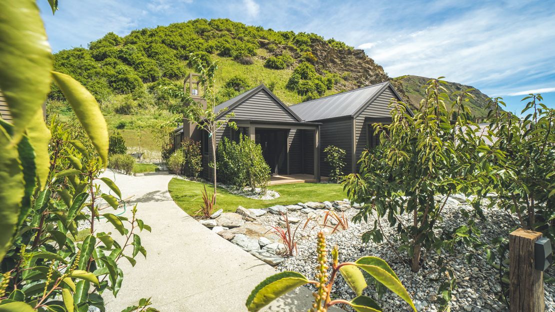 The Gibbston Valley Lodge & Spa is the latest addition to Queenstown's natural scenery.