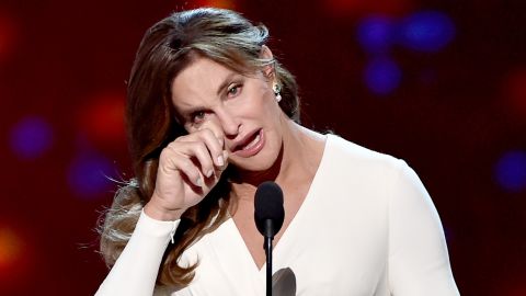 Caitlyn Jenner accepts the Arthur Ashe Courage Award during the ESPY Awards in July 2015. <a href="http://money.cnn.com/2015/07/15/media/espys-caitlyn-jenner-arthur-ashe-award/" target="_blank">In her first speech since identifying as transgender,</a> Jenner said she wants to "reshape the landscape of how trans issues are viewed." Jenner, formerly known as Bruce, won the Olympic decathlon in 1976 and became a popular television personality.
