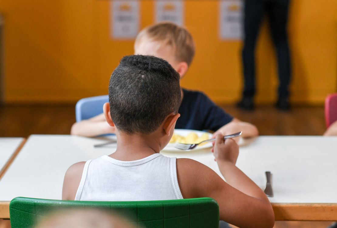 School lunches are a a reliable source for food for homeless students.