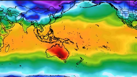 Australia is experiencing its hottest December ever, with record-high temperatures this week peaking at 121 degrees. The rest of the world is either quite cold or fairly mild by comparison. 