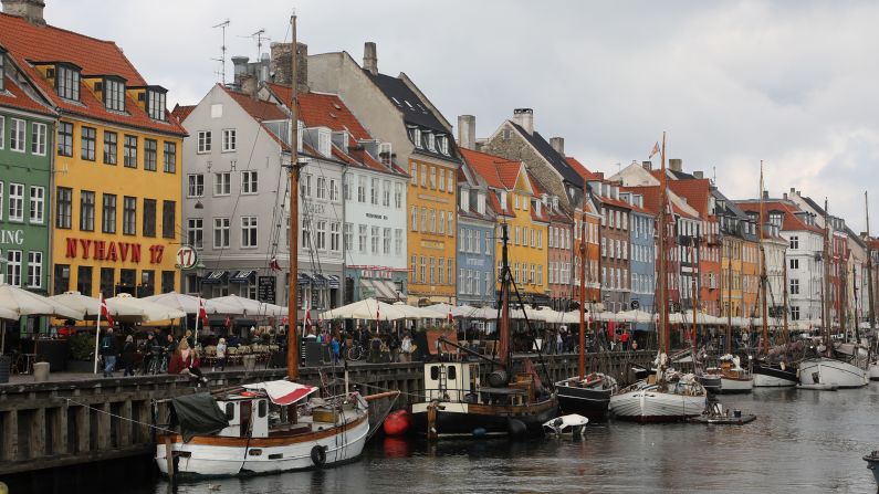<strong>Copenhagen, Denmark:</strong>  Located in one of the <a href="index.php?page=&url=https%3A%2F%2Fwww.cnn.com%2Ftravel%2Farticle%2Fworlds-happiest-countries-united-nations-2019%2Findex.html" target="_blank">world's happiest countries,</a> the capital city is home to colorful merchant houses, canals, cutting edge restaurants and "hygge" spirit.