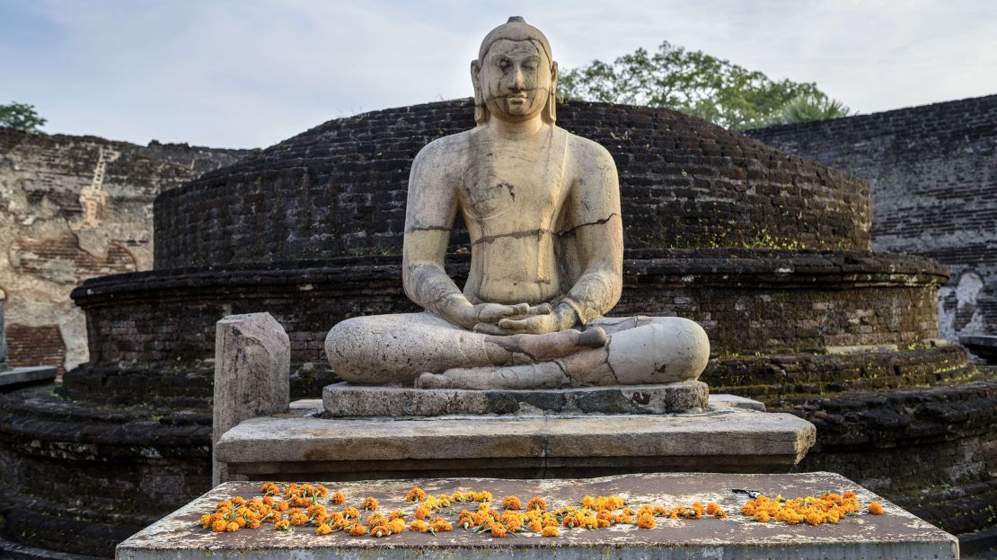 The ancient city of Polonnaruwa, which was Sri Lanka's capital in the 12th century is a UNESCO Heritage site.