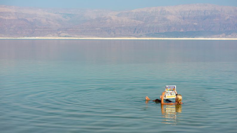 <strong>The Dead Sea, Israel: </strong>The lowest point on Earth, the <a href="index.php?page=&url=https%3A%2F%2Fwww.touristisrael.com%2Fdead-sea%2F289%2F" target="_blank" target="_blank">Dead Sea</a> is a salty oasis where travelers from around the world cover themselves in black mud and float on water with nearly eight times the salinity of the ocean.