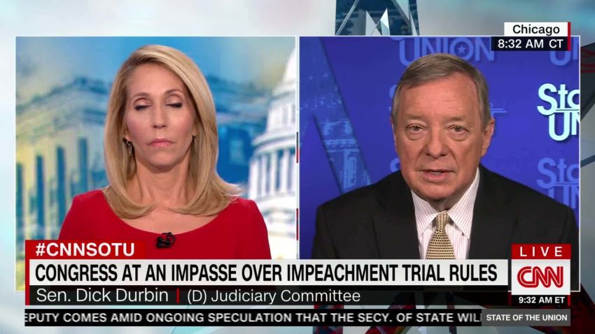 Bash to Durbin: Why not follow Clinton trial precedent? | CNN Politics