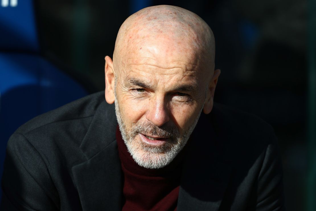 Stefano Pioli took charge of Milan in October.