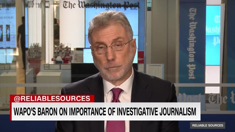 Inside The Washington Post With Editor Marty Baron | CNN Business