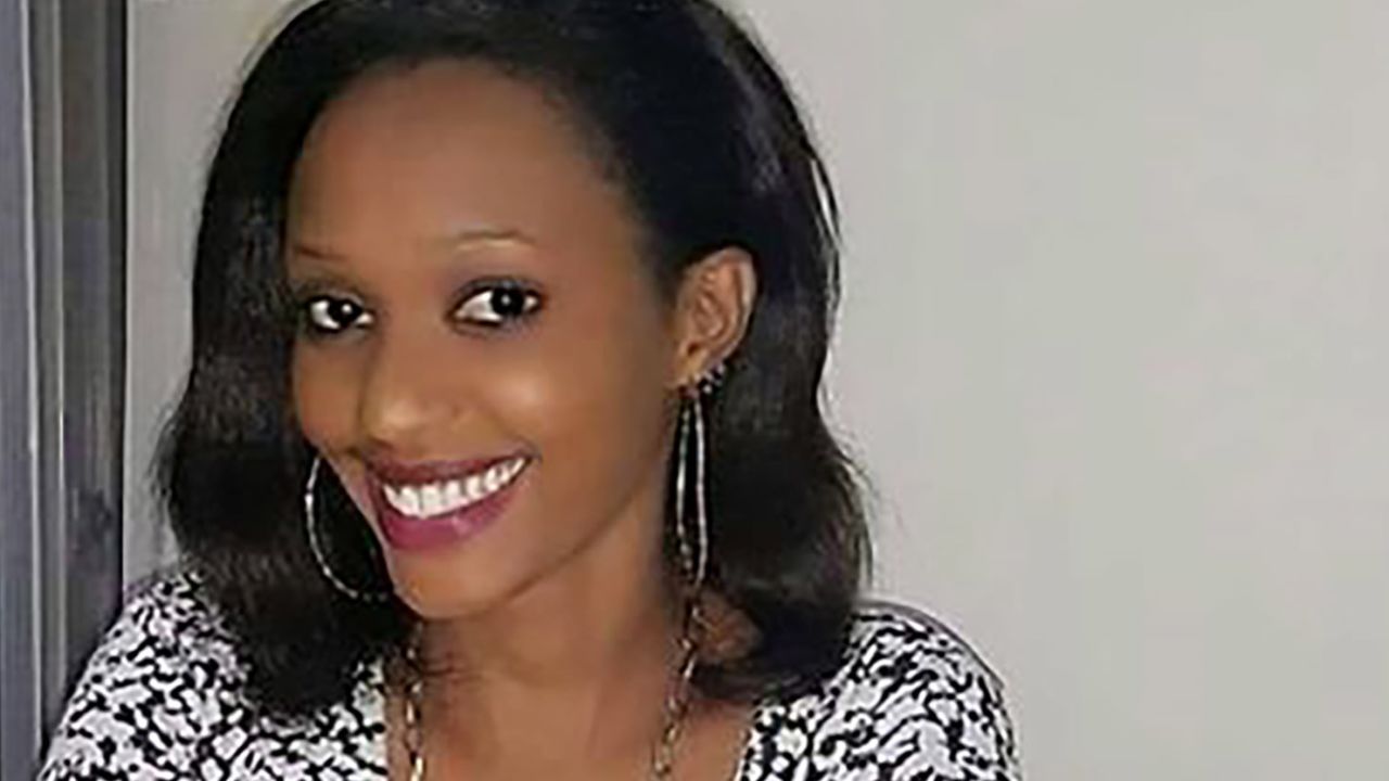 His family say Jackie Umuhoza's father faces accusations of working with a rebel group to overthrow the president of Rwanda.