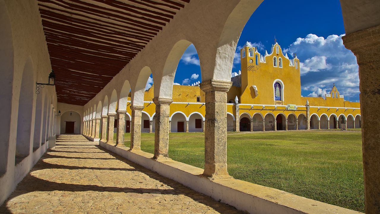 Izamal, known for its bright yellow buildings, is one of Mexico's "magical towns."