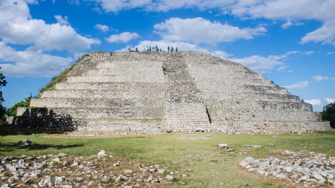 Izamal is also home to Mayan ruins.