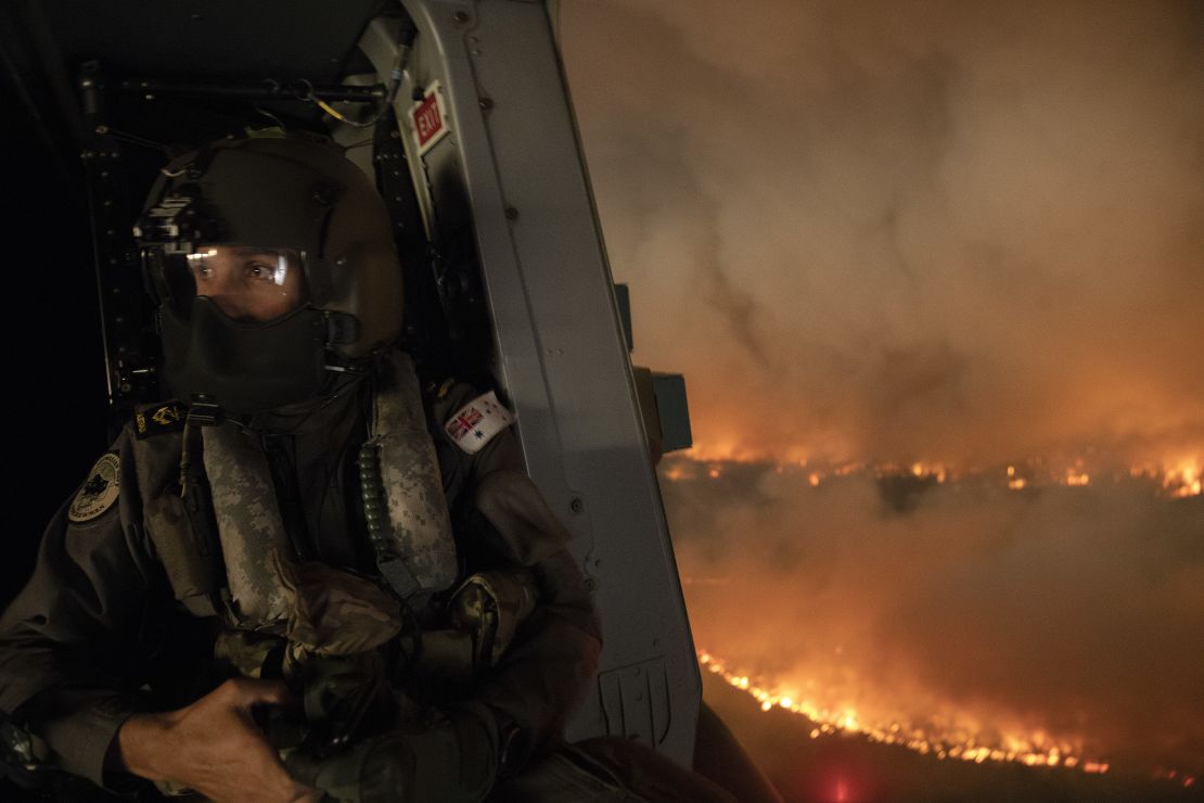 The Australian Defence Force has provided support in fighting the fires across New South Wales and Queensland.