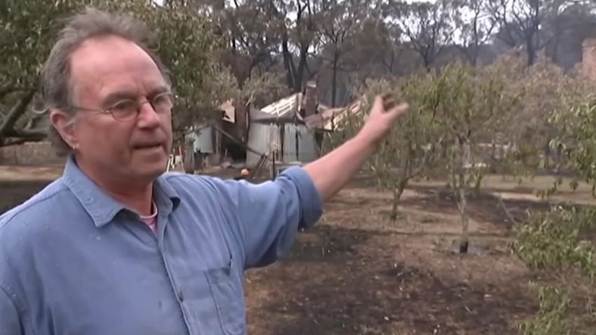 Steve Harrison Australia fire survivor