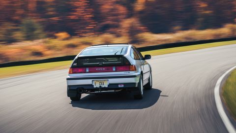 The Honda Civic CRX Si was a performance version of a car that was, otherwise, marketed for its fuel economy.