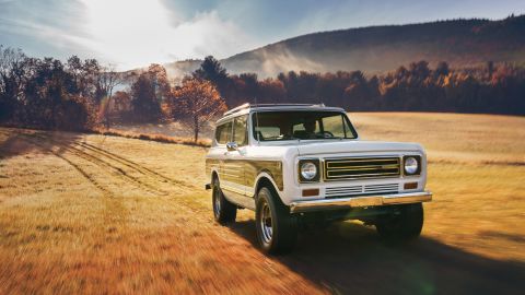 The Interenational Harvester Scout was Harvester's last passenger vehicle model.