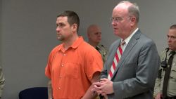 Joshua Hunsucker was in court Friday for the death of his wife.