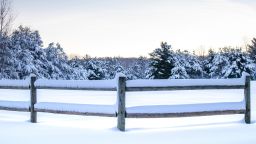 Wausau Wisconsin winter - stock