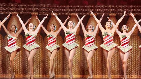 Sydney Mesher, center stage, is the first visibly disabled dancer to perform in the Radio City Rockettes starting in the 2019 holiday season.