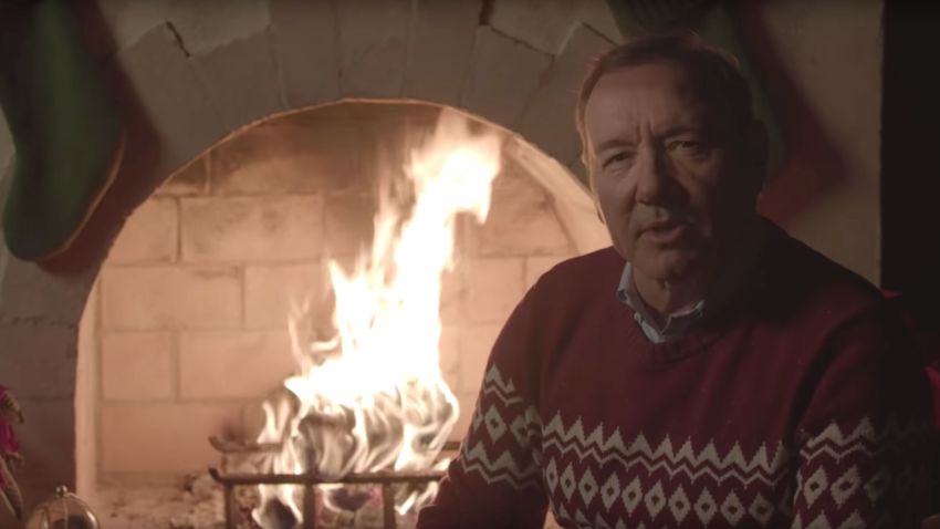 kevin spacey christmas video