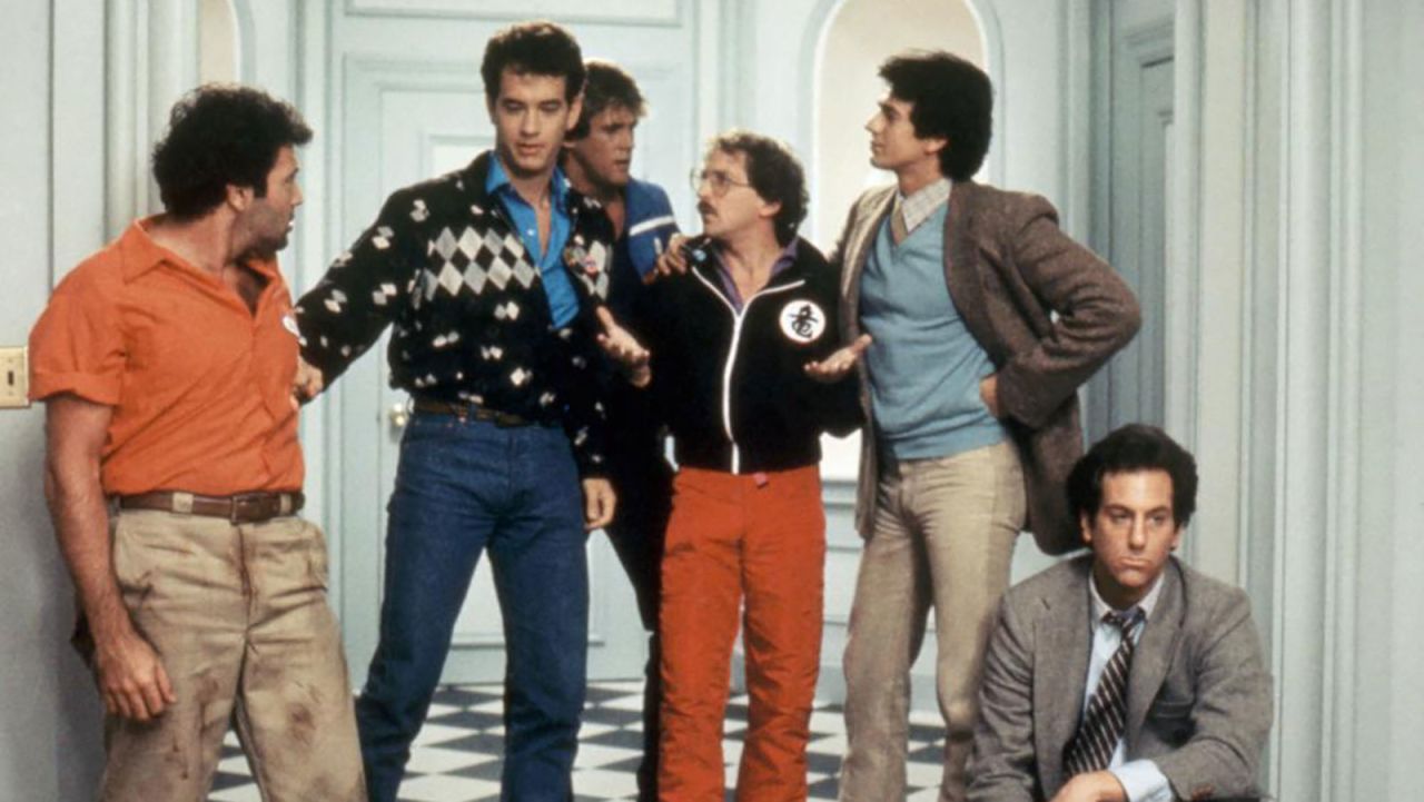 <strong>"Bachelor Party"</strong>: Before he was Mr. Rogers in the neighborhood, Tom Hanks played a man bidding farewell to the single life with a wild night. <strong>(Hulu)</strong>