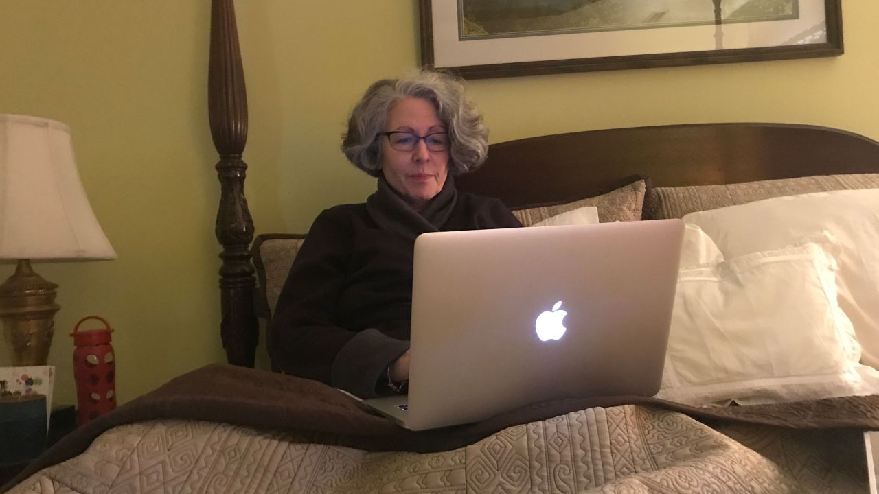 Even from bed, Cindy constantly campaigned for medical research that might one day relieve her constant pain.
