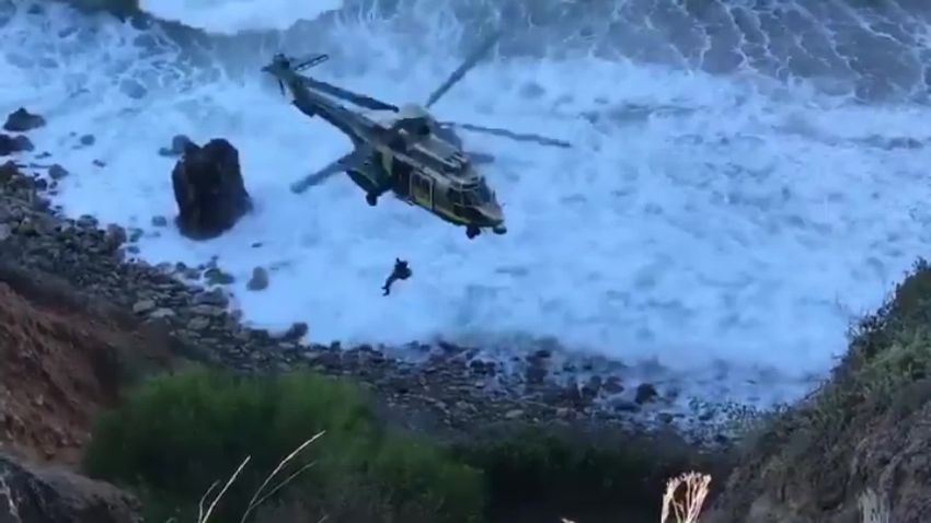 A woman survived a 200-foot fall off a cliff in Southern California | CNN