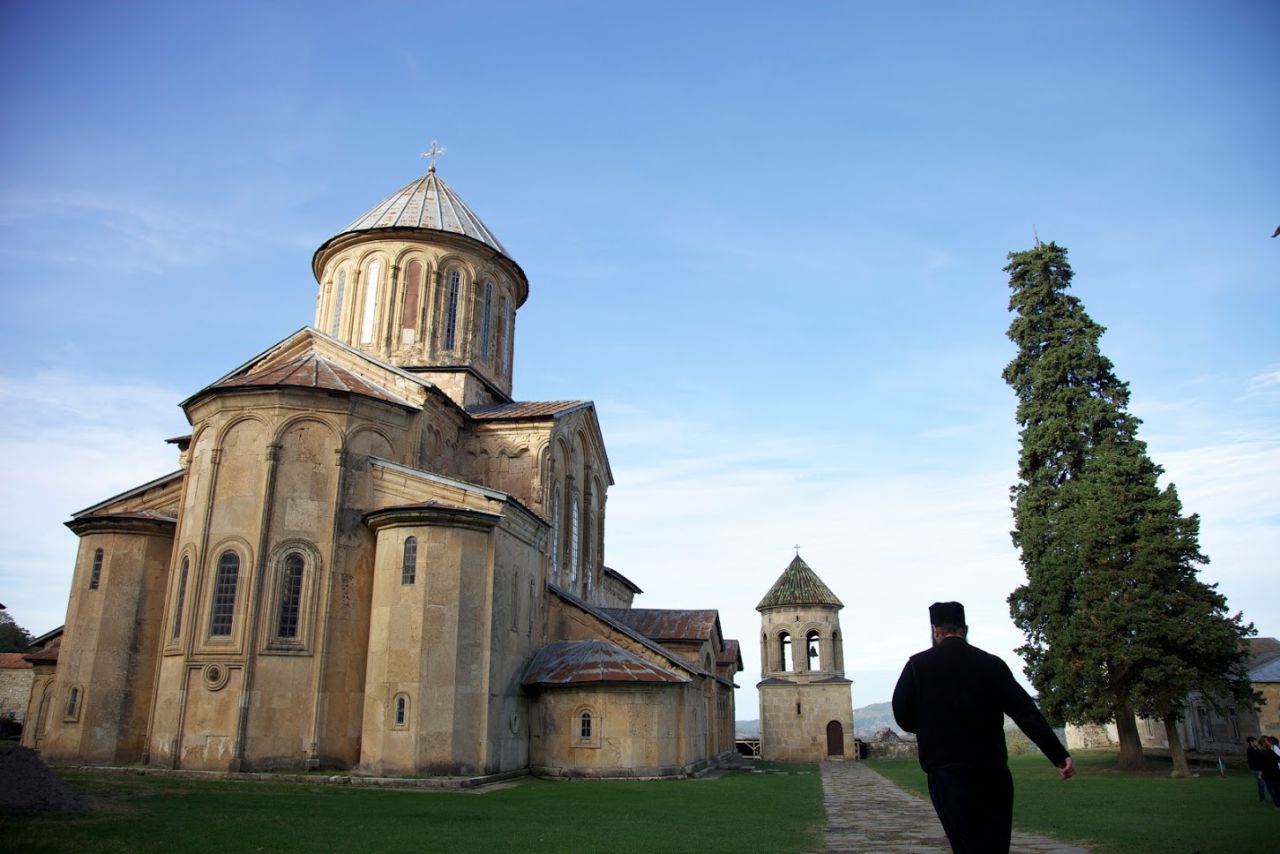 UNESCO World Heritage site Gelati Monastery was founded in 1106 by King David IV of Georgia.
