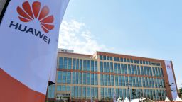 The newly inaugurated Huawei Research and Development Centre is seen after the inauguration ceremony in Bangalore on February 5, 2015.