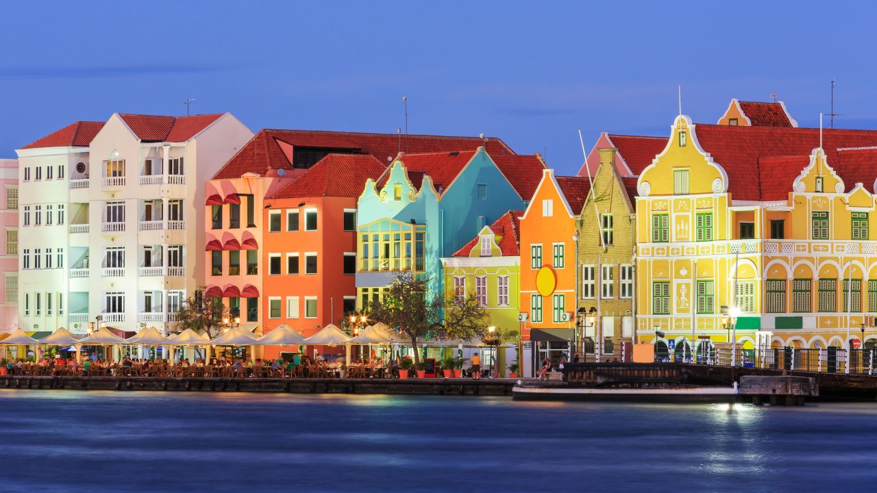 Willemstad is known for its Dutch colonial architecture and vibrant atmosphere.