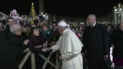 Pope Francis woman altercation