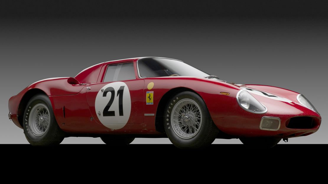 This 1964 Ferrari 250LM won the Le Mans 24-Hour race in 1965.