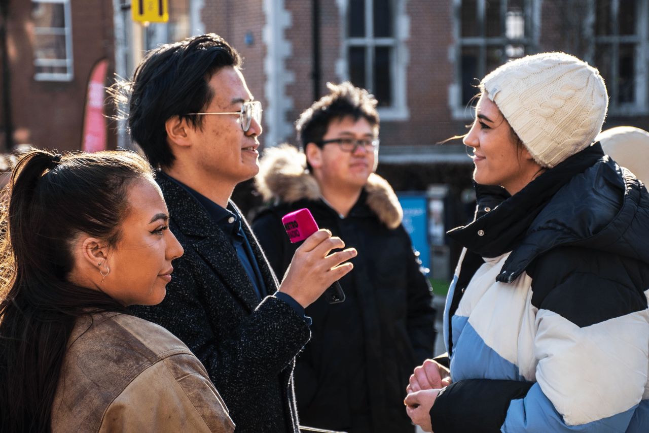 A 'Stand Up To Racism' rally on February 11 in Newcastle, England.