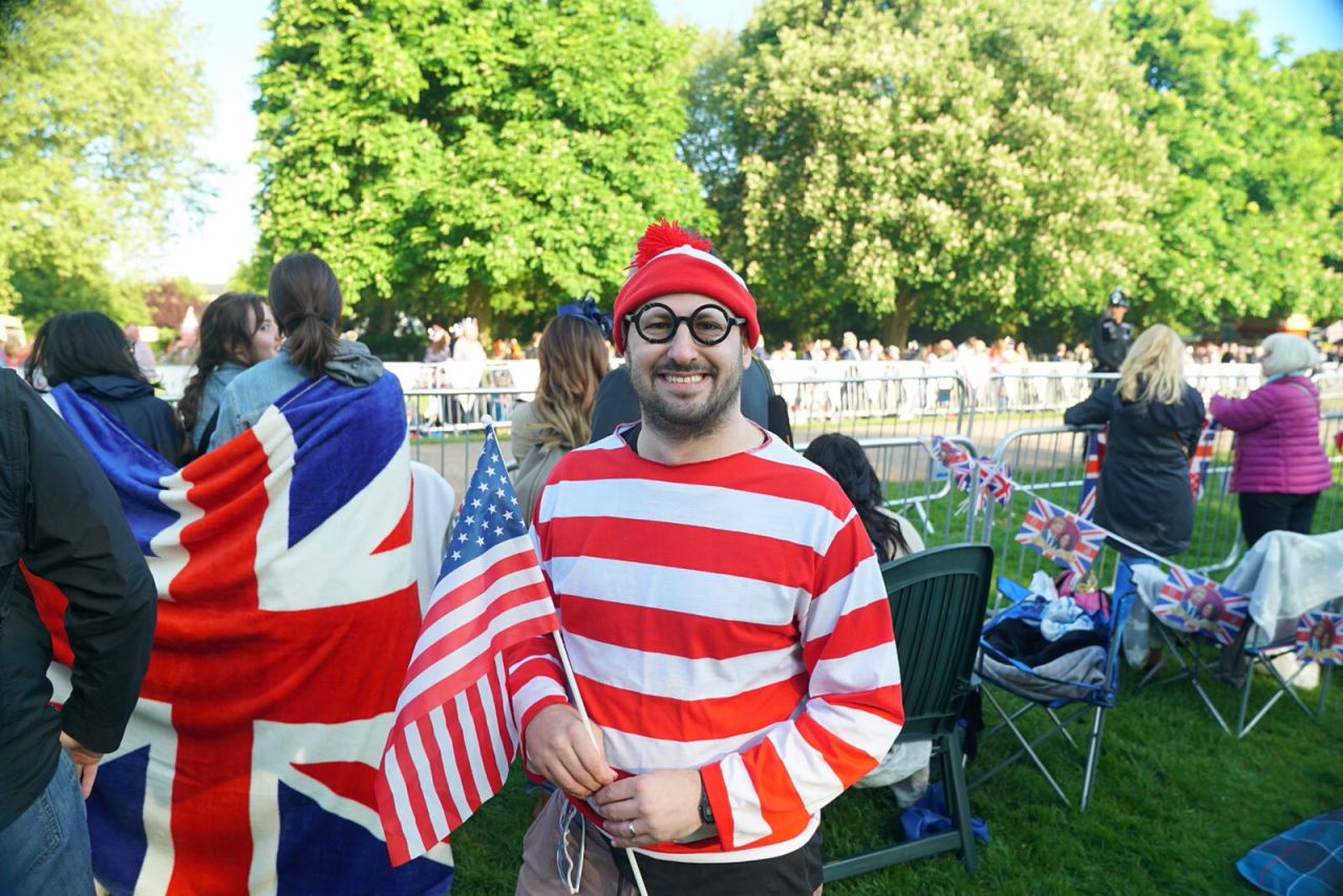 Finally! An answer to the perennial question - where's Waldo? He's on the Long Walk in Windsor, England. 