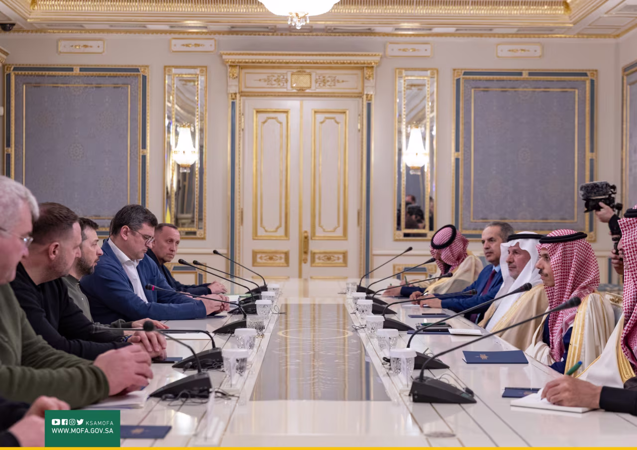 On Sunday, it was the first visit to Kyiv by a Saudi Foreign Minister in 30 years.