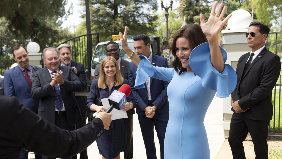 Julia Louis-Dreyfus in "Veep" Season 7.