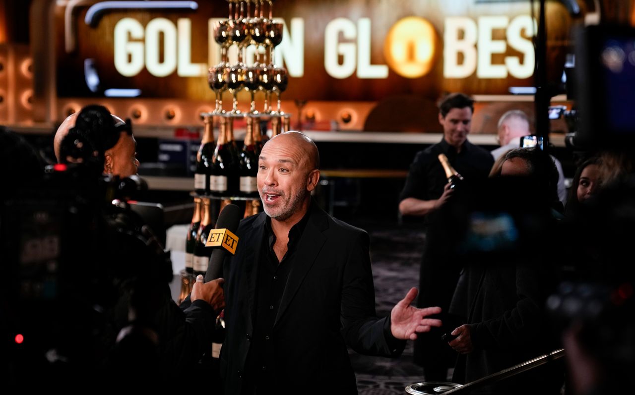 Jo Koy speaks to reporters during the Golden Globe Awards Press Preview on January 4, in Beverly Hills, California. 