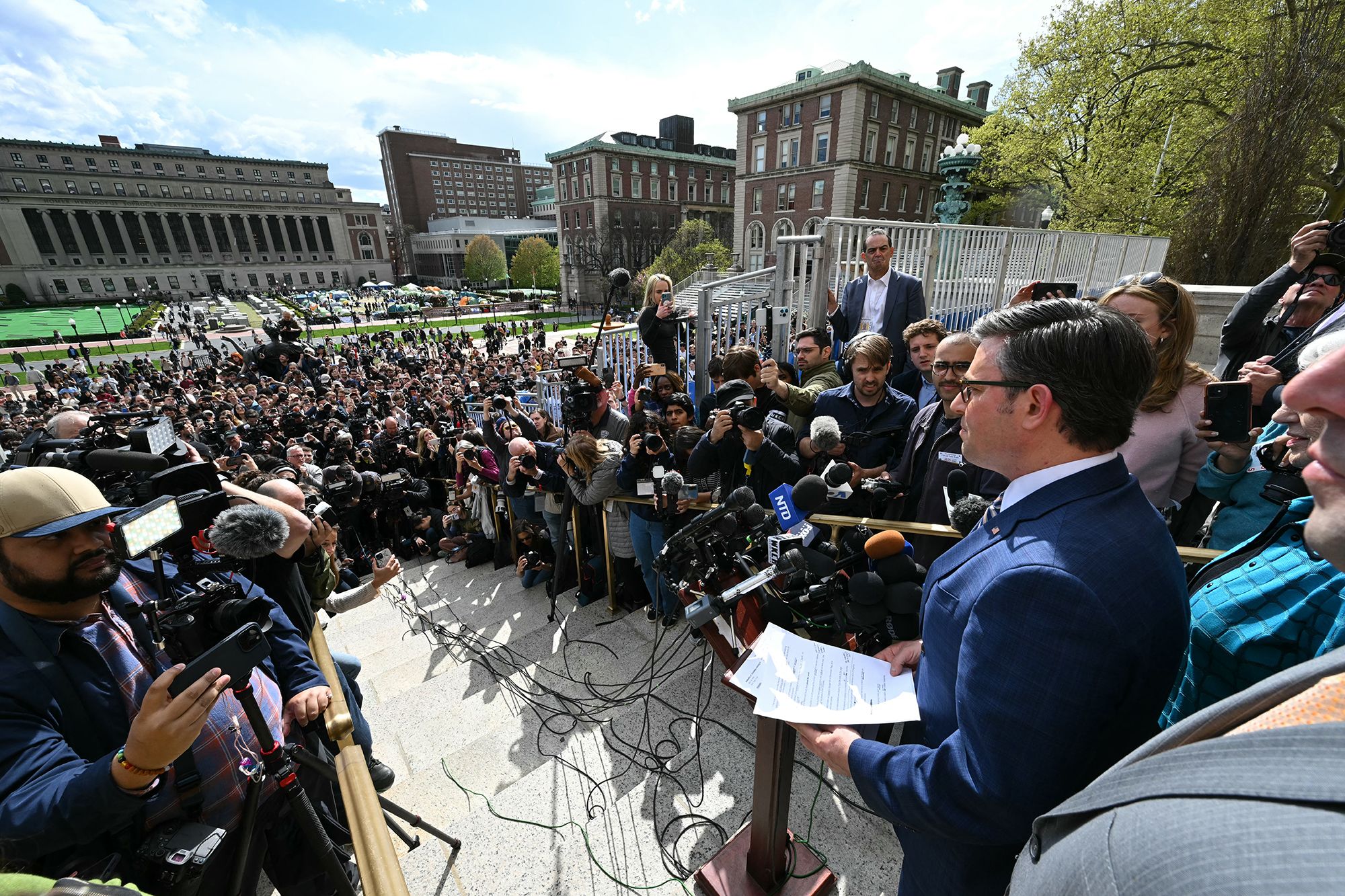 April 25, 2024 - US university protests | CNN Business