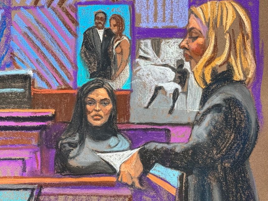 Cassie Ventura testifies in the Sean “Diddy” Combs trial on Wednesday, May 14.