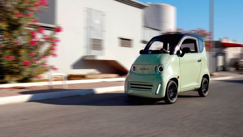 The solar-powered compact car driving Tunisia's electric vehicle