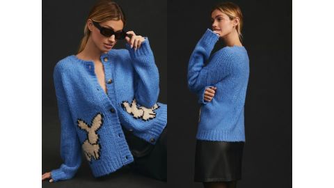 Maeve Bunny Slope Cardigan