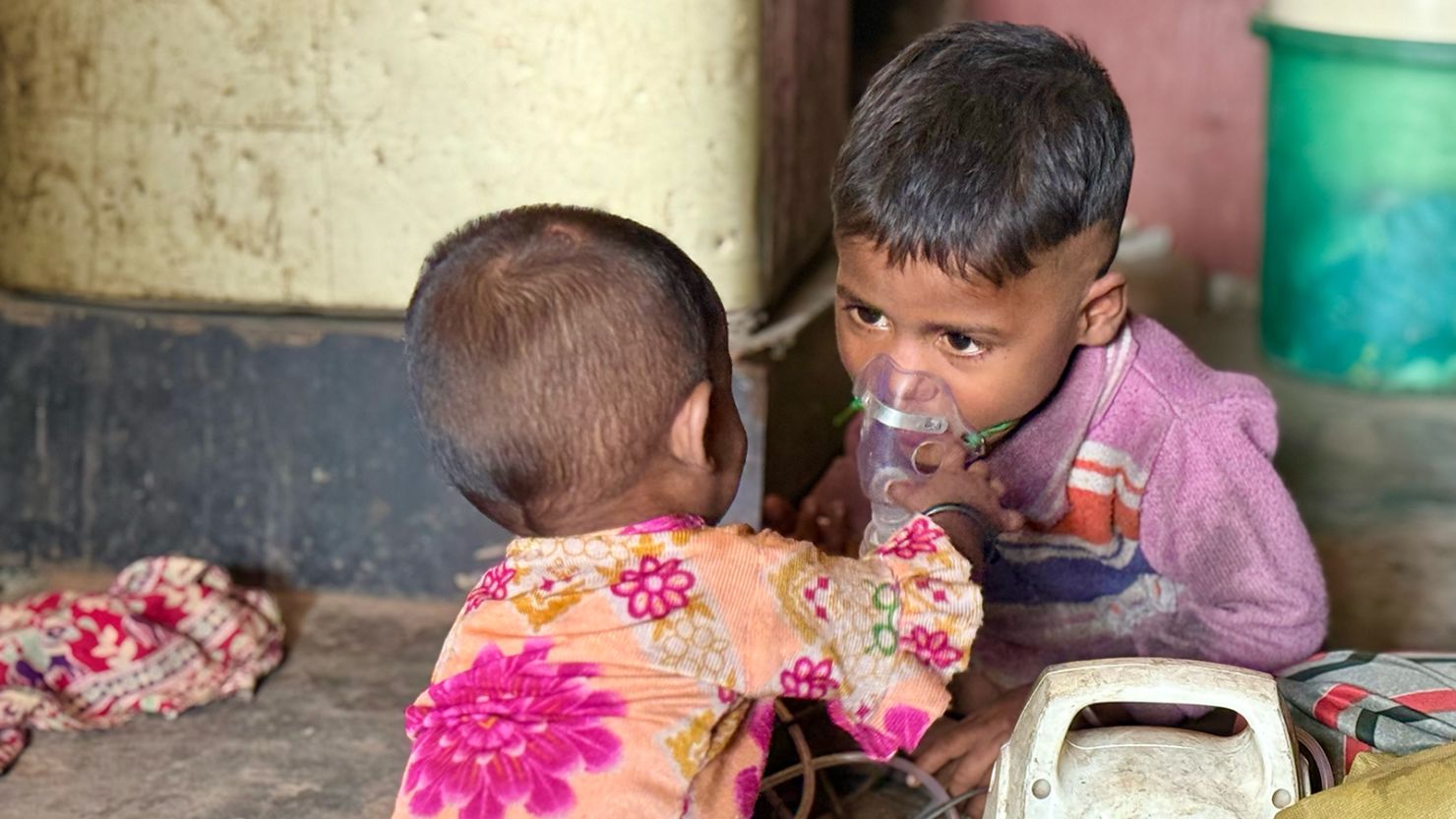 Meet the kids struggling to breathe in India’s choked capital