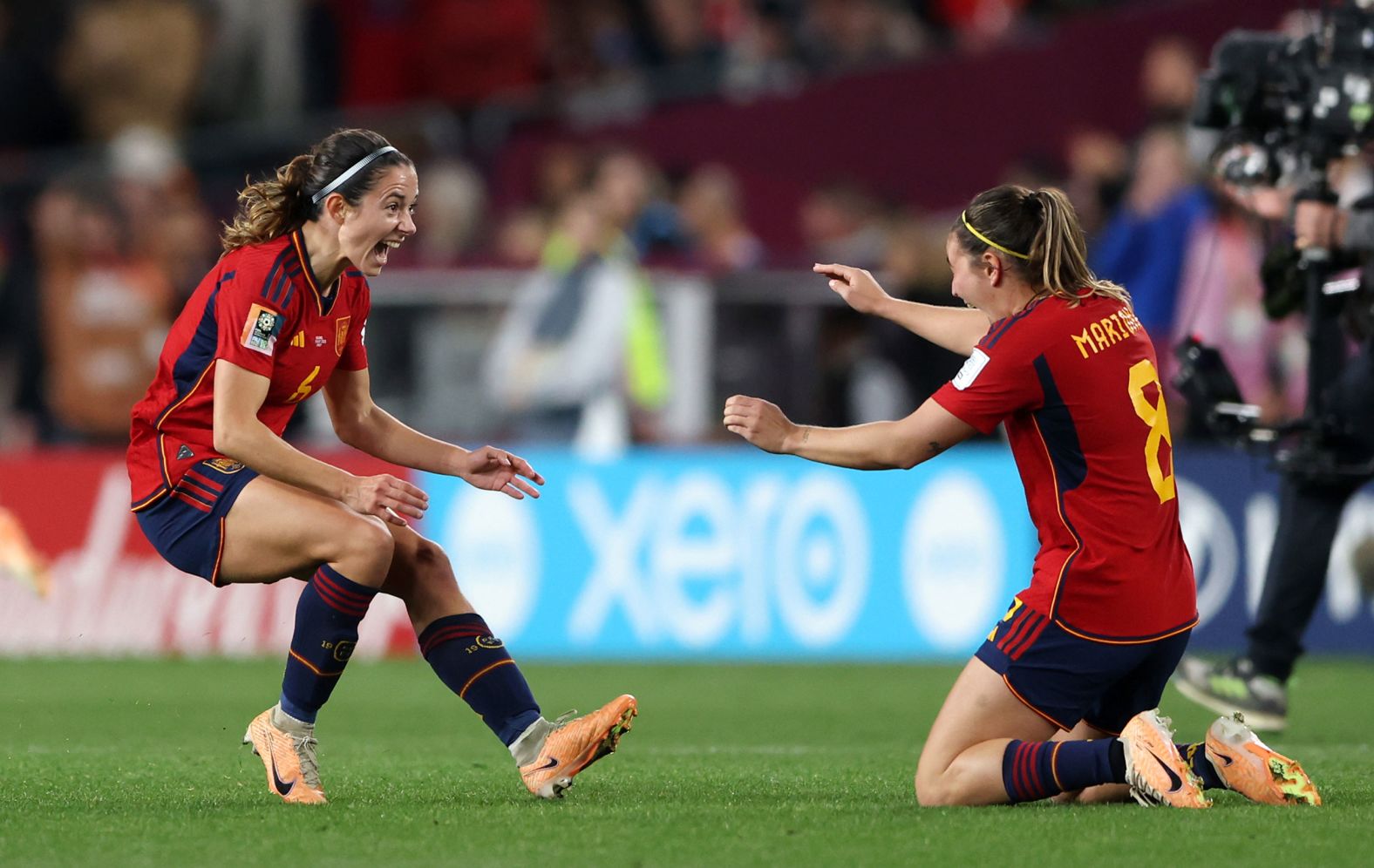 <strong>Aitana Bonmatí (Spain):</strong> Bonmatí, left, was an influential figure in <a href="http://www.cnn.com/2023/07/20/football/gallery/womens-world-cup-2023/index.html">Spain’s World Cup win</a> last year, scoring three goals and registering two assists and winning the Golden Ball for the best player in the tournament. The midfielder, who also helped her club team Barcelona win the double, <a href="https://www.cnn.com/2023/10/30/sport/lionel-messi-aitana-bonmati-ballon-dor-spt-intl/index.html">was recognized as the world’s best player </a>when she the Ballon d’Or Féminin award for the first time in October.