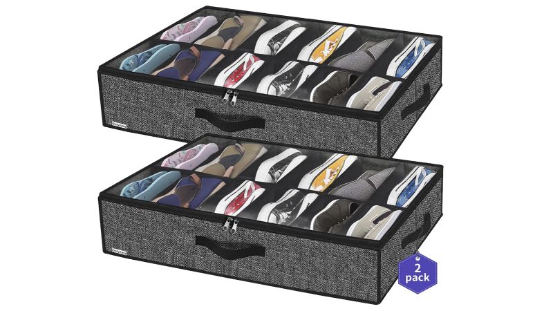 Best under bed shoe storage sale