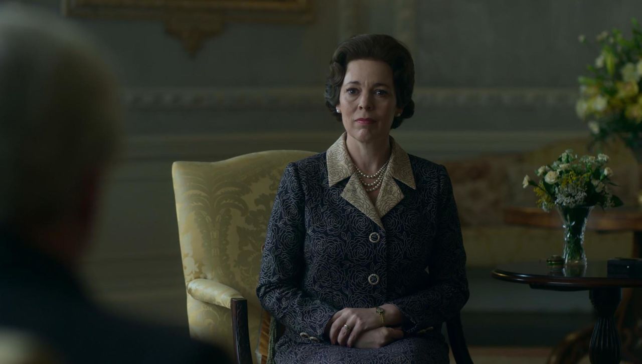 <strong>Best actress in a television series — drama:</strong> Olivia Colman, "The Crown"