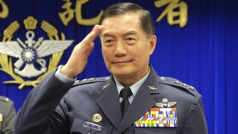 Taiwan's top military official Gen. Shen Yi-ming was killed in the crash.