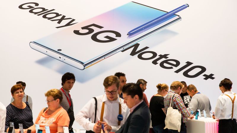 Samsung sold 6.7 million 5G phones in 2019, beating expectations