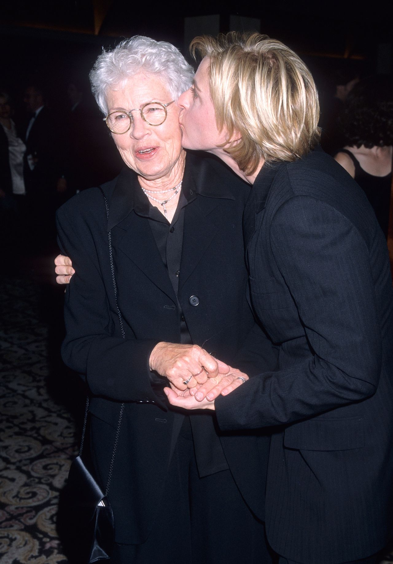 DeGeneres and her mother, Betty, attend the Los Angeles Gay & Lesbian Center's 27th Anniversary Gala in 1998.
